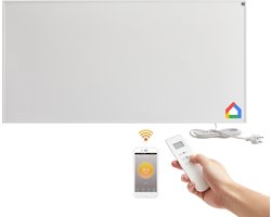 AREBOS Infrarood Verwarmingspaneel - 700W - Wifi - Infrarood paneel met thermostaat