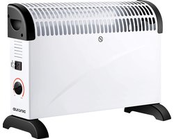 Auronic Elektrische Convectorkachel - 750/1250/2000 Watt - Verstelbare Thermostaat - Wit