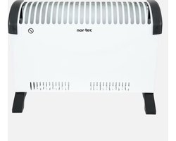 Convector verwarming - 2000w- 3 standen - wit -