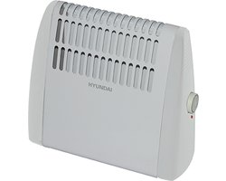 Hyundai vorstbeschermer 500 W - verwarming - energiezuinig - traploos regelbare thermostaat - geschikt voor garages, badkamers, caravans - kleur wit