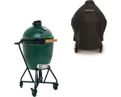 Big Green Egg Large met IntEGGrated Nest en Handler en hoes