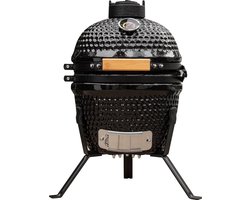 BluMill Kamado BBQ Egg - Kamado 13 Inch - Houtskoolbarbecues - Zwart - Ø 27cm