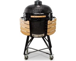 Kamado Bono - Limited 25 zwart - Dubbele grillzone