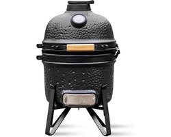 LEO Keramische BBQ oven antraciet 33cm - Grijs -