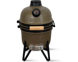 LEO Keramische BBQ oven groen 33cm - Groen -