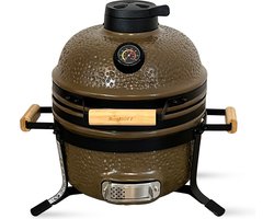 LEO Keramische BBQ oven groen 40cm - Groen -