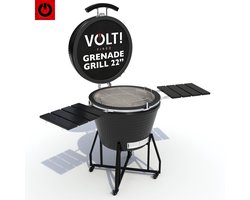 VOLT! Kamado BBQ 22 Inch - Houtskoolbarbecues - Ø59cm - Luxe Afwerking