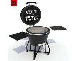 VOLT! Kamado BBQ 24 Inch - Houtskoolbarbecues - Ø63cm - Luxe Afwerking