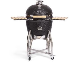 Yakiniku - Kamado - XLarge - 22Inch - Inclusief Onderstel En Zijtafels - Houtskool - Kamado Grill - 56cm Grilloppervlak