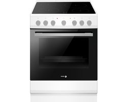 Fagor FACV3004B Keramisch fornuis 60 cm B - Wit - Katalyse - Hetelucht - 9 Ovenfuncties