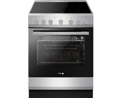 Fagor FACV3004S Keramisch fornuis 60 cm B - Zilver - Katalyse - Hetelucht - 9 Ovenfuncties