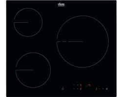Faure FHRN639K kookplaat Zwart Ingebouwd 59 cm Keramisch 3 zone(s)