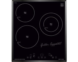 Kaiser inbouw kookplaat KCT 4745 F, 45 cm, elektrische zwart glas, afgeschuind glas, restwarmte-indicator