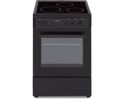 OCEANIC - CV5050B8 - Keramische kookplaat 50 x50 - natuurlijke heteluchtoven - 48L oven - Zwart