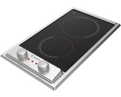 Vitroceramic Hob Idee Candy 2 Foyers - L 30 cm - CH32XK - Roestvrij staal