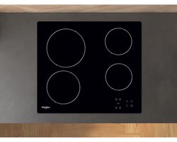 Whirlpool AKT 8090 NE - Keramische Kookplaat - 4 HiLight kookzones