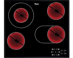 Whirlpool AKT 8210/BA Zwart Ingebouwd Keramisch 4 zone(s)