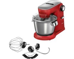 Bosch OptiMUM MUM9A66R00 - Keukenmachine - Rood/RVS