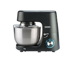 Bourgini Classic Kitchen Chef XL Keukenmachine - 6L Mengkom - 1500W - Zwart - Keukenmixer - Keukenrobot