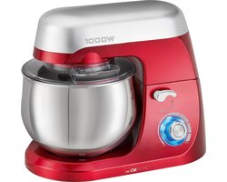 Clatronic KM 3709 - Keukenmachine - 5 l - 1000 W - Rood