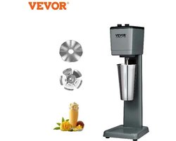 Instinct® 375W Elektrische Milkshake Machine – Enkele Kop Drinkblender met 3 Snelheden en Roestvrijstalen Beker - mechanisch