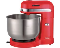 Jocca Bodegon - Keukenmachine - Keukenmixer - Keuken Machine - Mixer met Mengkom Keukenmachine - Mixer - Rood - 1586