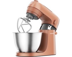 Kenwood GO keukenmachine KZM35.000RD - Roze - 4L mengkom - Handvat voor gemakkelijk verplaatsen - Compacte keukenrobot - Opbergen in keukenkast of lade - [onderdeel GO collectie]