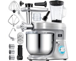 KESSER® Keukenrobot - Keukenmachine - Foodprocessor - Keukenrobots - Keukenmachines - Keuken Machine - Keukenmixer - Foodprocessor 1700 Watt - Deegmachine