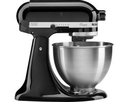 KitchenAid 5K45SSEOB Classic - Keukenmachine - Zwart