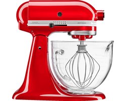 KitchenAid Artisan 5KSM156ECA  Keukenmachine - Rood