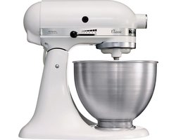 KitchenAid Classic K45SSEWH - Keukenmachine - Wit