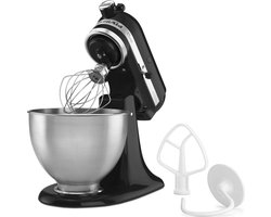 KitchenAid K45SSEOB Classic - Keukenmachine - zwart