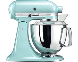 KitchenAid Keukenmachine - Artisan - met 7 extra accessoires - 4,8 L - Lichtblauw