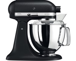 KitchenAid Keukenrobot - Keukenmachine Artisan met 300 Watt - 4,8 L, Vulkaanzwart