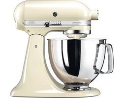 KitchenAid Keukenrobot - Keukenmachine Artisan met 300 Watt idee - 4,8 L, Crème