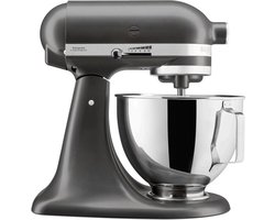 KitchenAid Keukenrobot met kantelbare kop 4,3L - Artisan 5KSM95PSESZ - Slate