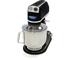 Maxima Planeetmenger 7 L Tot 2 Kg Deeg Zwart - RVS Mengkom - 11 Snelheden - Keukenmachine - Standmixer - Keukenrobot - 7 liter