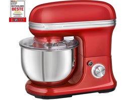 ProfiCook KM 1197 - Keukenmachine - 1200 W - 5 liter - Rood.