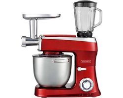 Royalty Line 1900W - 3-in-1 Keukenmachine - Rood