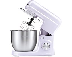 SILVERCREST® KITCHEN TOOLS Keukenmachine pastel Lila - 600W - 5L - Met turbofunctie