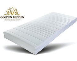 Golden Bedden 80x170x14 HR30 Koudschuim - Eenpersons Luxe matrassen - Anti-allergische wasbare hoes met rits.-GOEDKOOP MATRAS