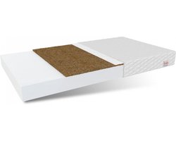 Matras - 190x80x8 cm - koudschuim - met antiallergische kokos laag