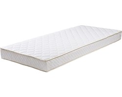 WOOOD Bonell Matras - Wit - 90X200