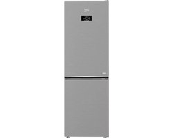 Beko Beko B3RCNA364HXB1 Vrijstaande koel/Vries combinatie Harvestfresh 187cm rvs-look