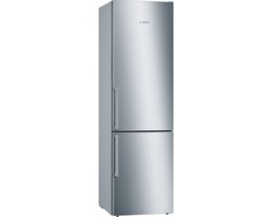 Bosch KGE398IBP - Serie 6 - Koel-vriescombinatie - RVS - Energielabel B