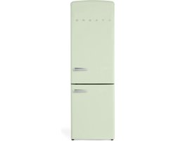 CREATE - FRIDGE STYLANCE 330L - Retro-stijl combikoelkast - 234L koelkast + 96L vriezer - Pastelgroen