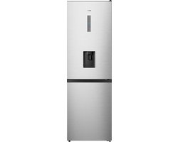 ETNA KCV286WRVS- Vrijstaande Koel-vriescombinatie - 186 cm - RVS - Waterdispenser - No Frost