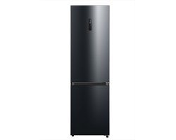 Frilec BONN380-NFD-030ADI Koel-vriescombinatie - A label - 5 Jaar garantie - Digitaal Display - No Frost - 378 Liter - Dark Inox