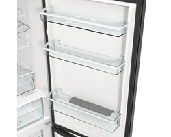 Gorenje NK 79 B0 DBK NoFrost koel/vriescombinatie - zwart - 185cm