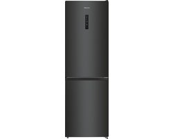 Hisense RB424N4EFC - Koel-vriescombinatie - Black Steel look - Display op deur